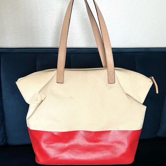 Kate Spade Eat Cake for Breakfast zipped tote